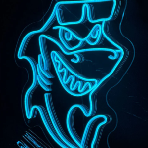 Neoninis LED ženklas „Ryklys“ #10001